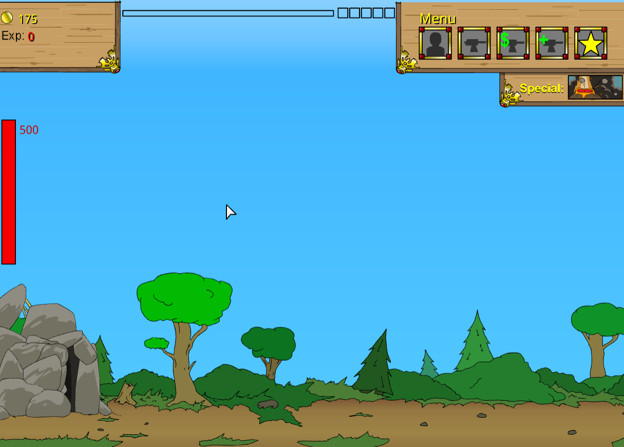 Age of War Game Screenshot