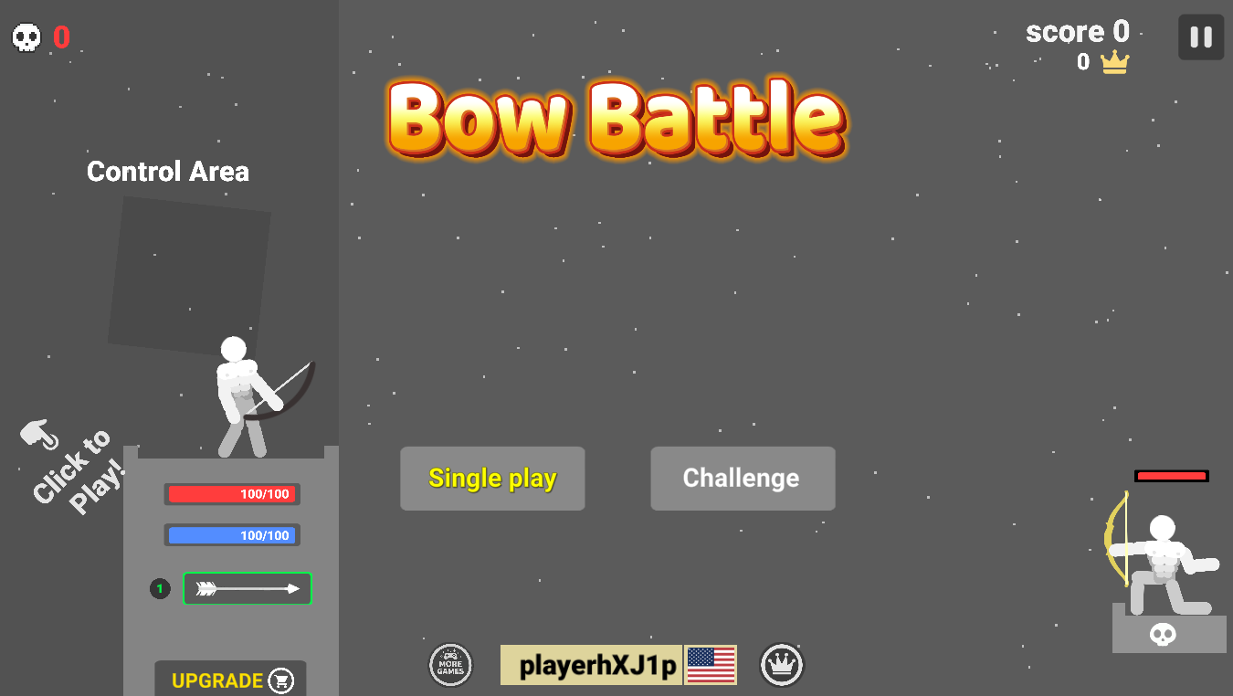 Bow Battle Game Screenshot