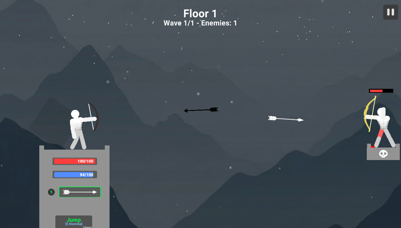 Bow Battle Game Screenshot