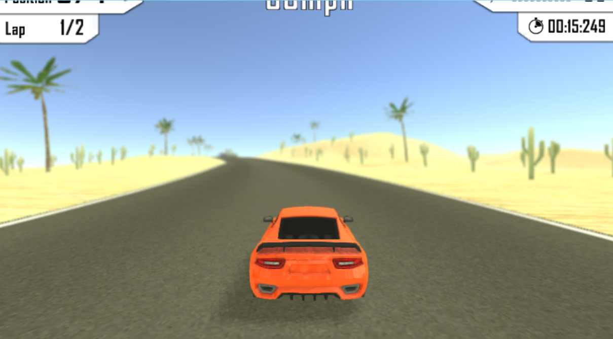 Horizon Chase Game Screenshot
