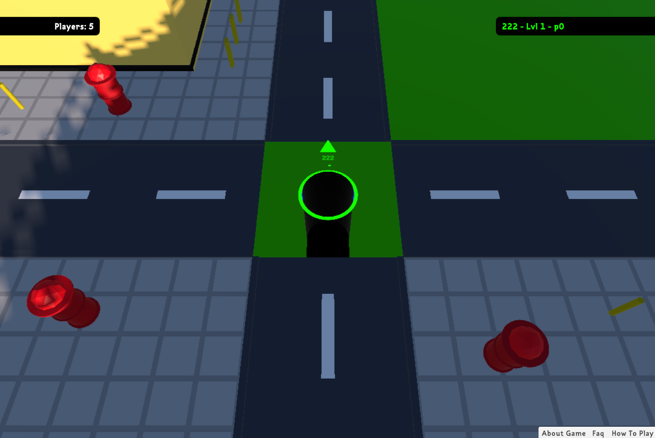 Madness Hole Game Screenshot