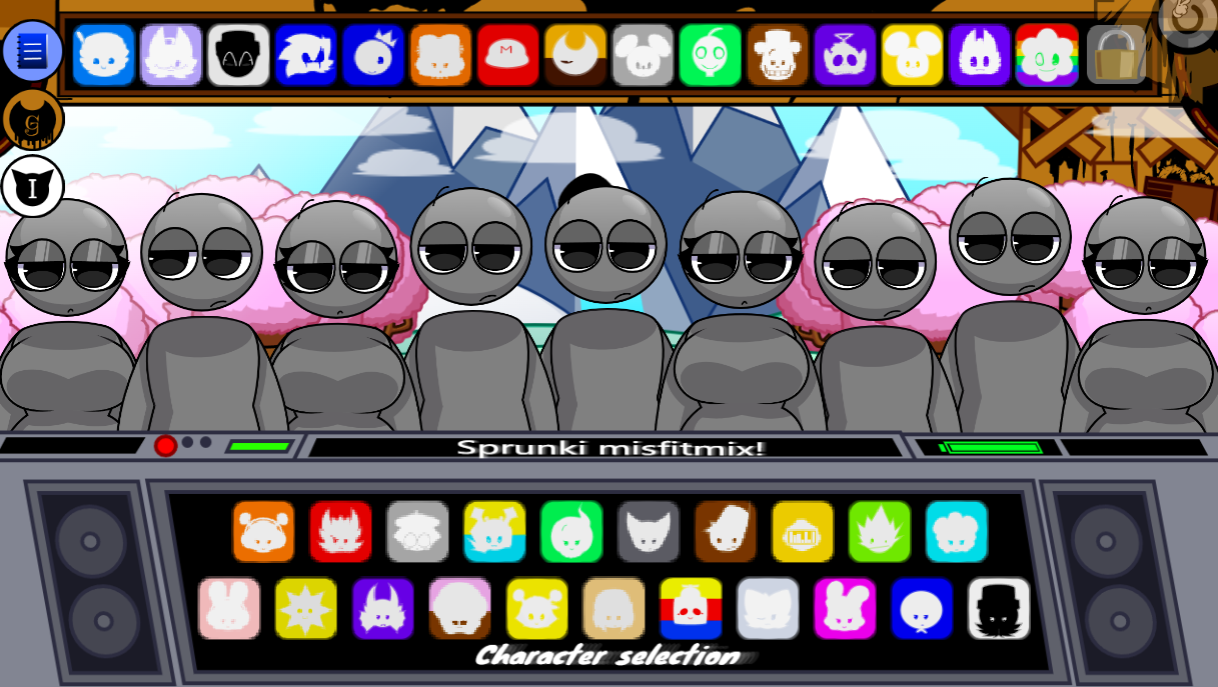 Sprunki MisfitMix 2 Game Screenshot