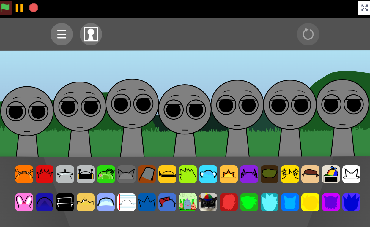 Sprunki Retake Deluxe Game Screenshot