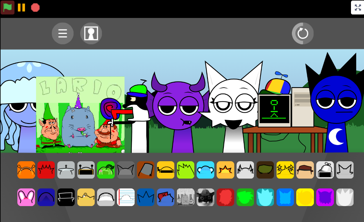 Sprunki Retake Deluxe Game Screenshot